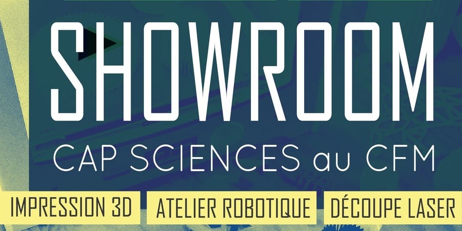 Le Lab présent au SHOWROOM CAP SCIENCES à Reignac
